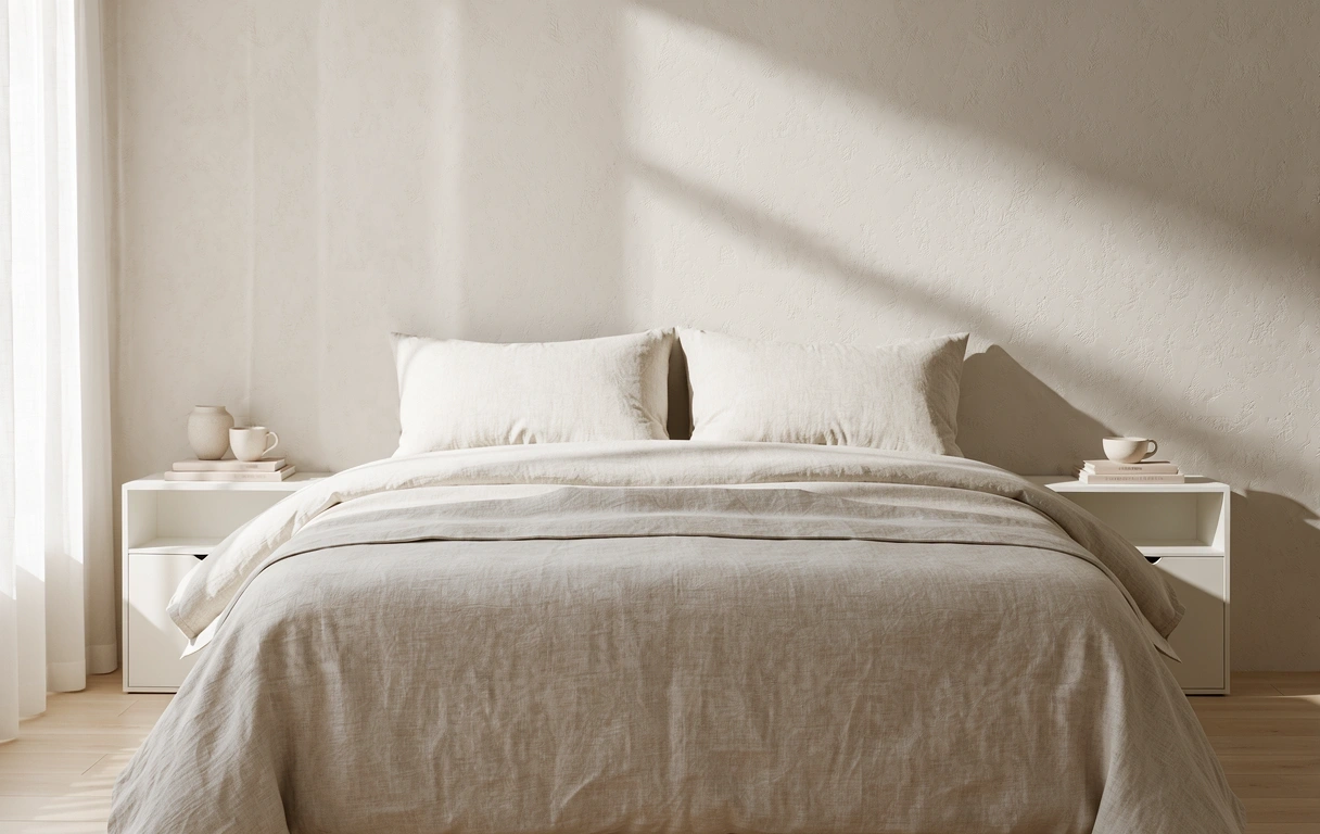 Minimalistički ambijent za kvalitetan san